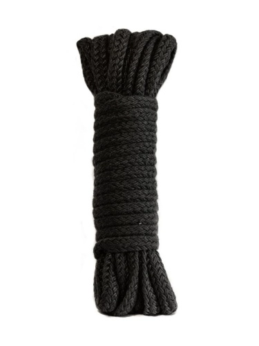 Черная веревка Tende - 10 м.