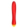 Красный изогнутый вибромассажер Romp Hype G-Spot - 21 см.